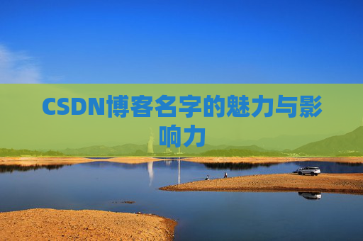 CSDN博客名字的魅力与影响力